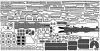 Pontos 37034FN USS BB-63 Missouri 1945 Advanced Detail Up Set for Hobbyboss Kit (Teak Tone wooden deck) 1/350